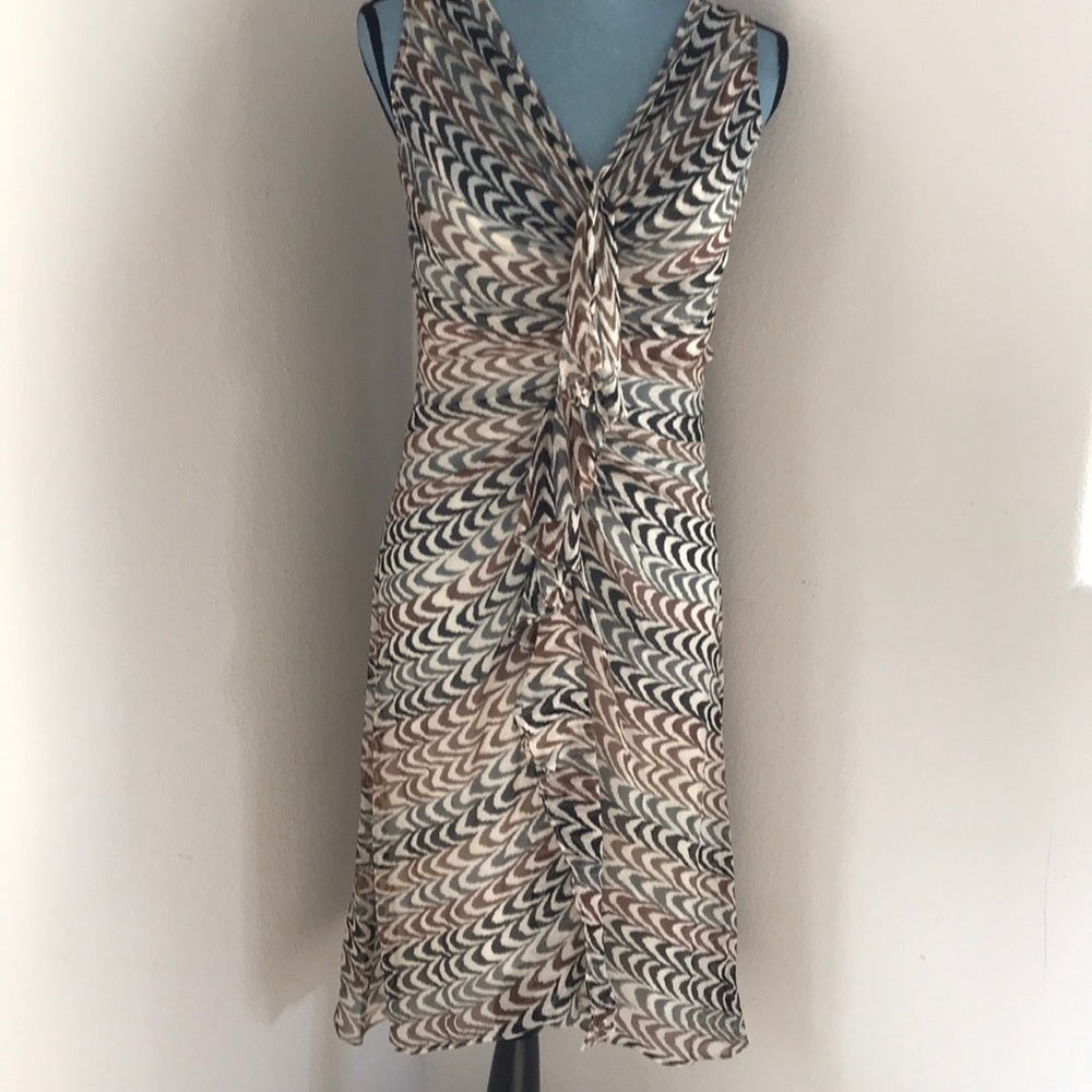 Hera lined sleeveless dress